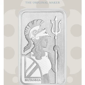 Royal Mint Britannia 100g Silver Bar